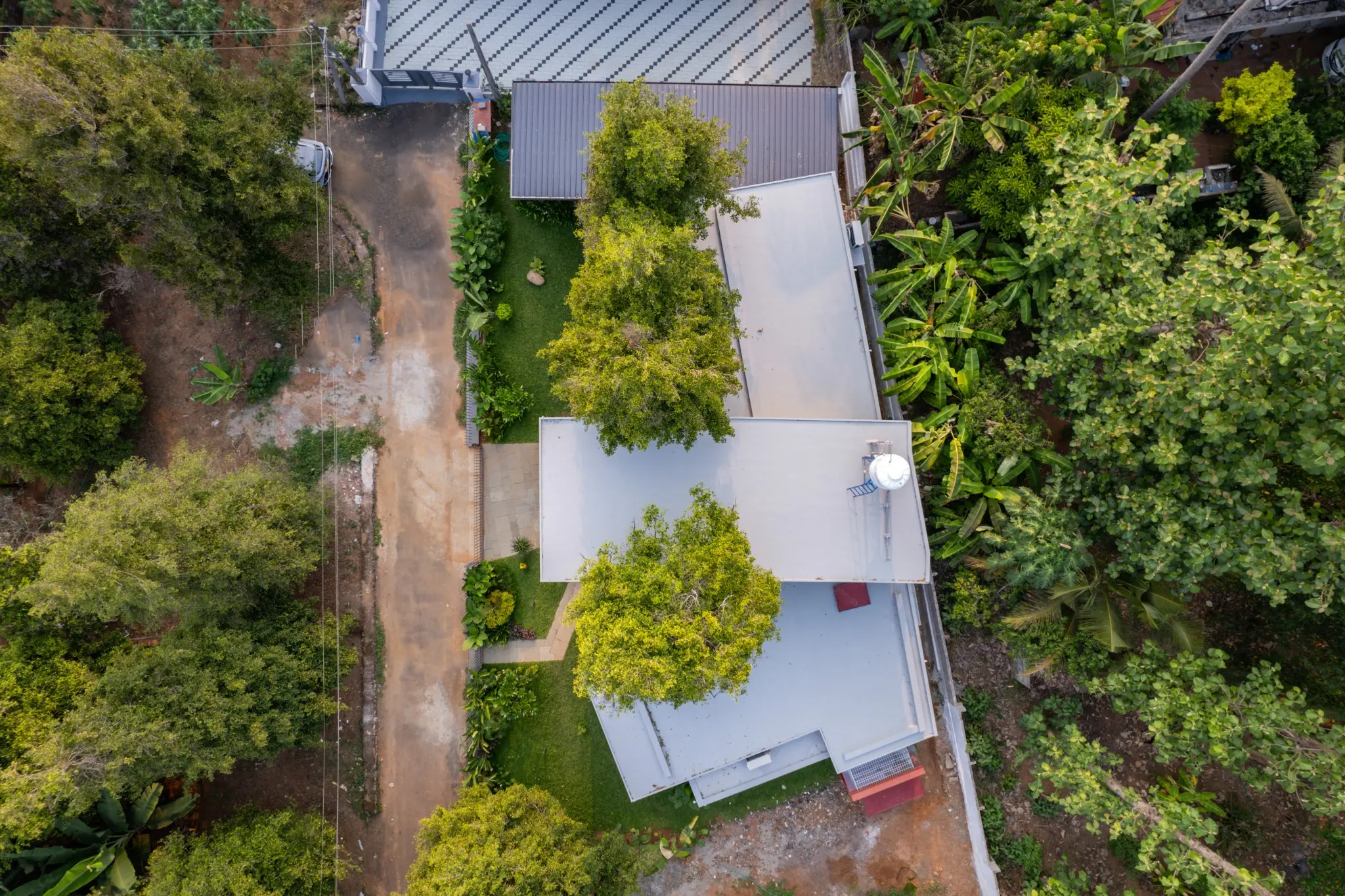 modern-house-garden-sunset-light